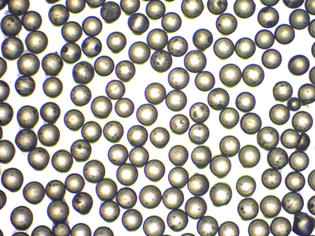Solid Soda Lime Glass Microspheres 2.5g/cc<br>Particle Sizes between 1micron and 4mm