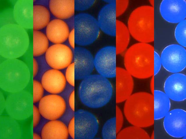 Density Marker Beads for use in Density Gradients